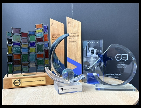 Automobilia wint opnieuw de Volvo Customer Satisfaction Award