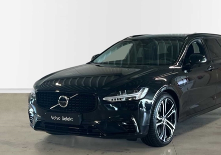Volvo V90 Ultra Dark T6 AWD Hybride | Luchtvering | 360° Camera | Harman Kardon